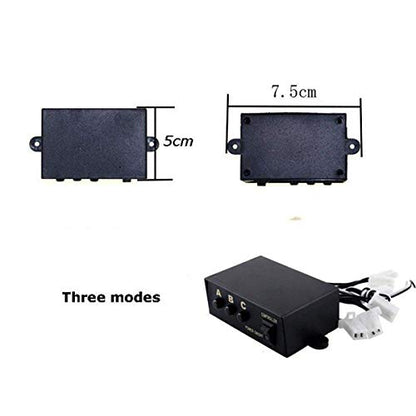 BININBOX 6 Ways LED Light Flasher Flash Strobe 3 Modes Controller Box Control For DC 12V Car Truck Motorcycle Vehicle