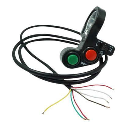 7/8" Motorcycle Switch Turn Signal Light Horn ON-Off Button Blinker Switch 22MM