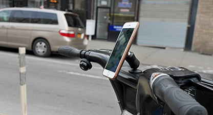 The Original Dual Magnetic Movable Phone Holder and Tablet Mount (Gold) - color: Gold