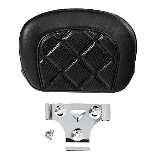 Detachable Sissy Bar Backrest Pad Fits For Harley 1997-2023 Touring Road King Tri Glide Street Glide Road Glide Electra Glide 2018-2023 Softail Slim FLSL Low Rider FXLR - color: Style F# 5