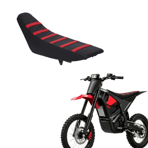 PSLER Seat Cover for Tuttio Universal Pit Bike Seat Cover for Tuttio,Yozma in10,CRF50, CRF 110, KLX110, Hawk 250, 50cc - 450cc Dirt Bike Seat Cushion Cover, Powersports Seat Covers,Red - color: Red