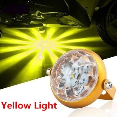 New Colorful Flash Motorcycle Electric Truck Chassis Lights LED Lights Rear Taillights Anti-Fog Lights Brake Lights Warning Lights (RED) - color: RED