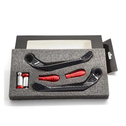 Motorcycle Handlebar Brake Clutch Levers Guard Protector for CBR1000RR-R SP 2020 2021-2024(RED) - color: Red