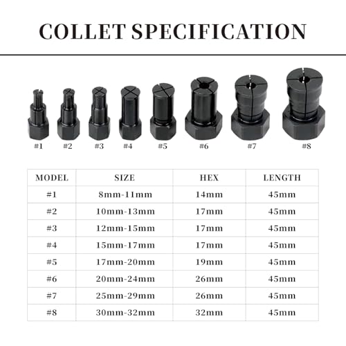 12pcs Blind Hole Bearing Puller Set Internal Bearing Extractor Puller Kit Motorcycle Bicycle Wheel Bearing Removal Tool Slide Hammer Pilot Insert Inner Bearing Puller Tool with Expanding Collet 8-32MM