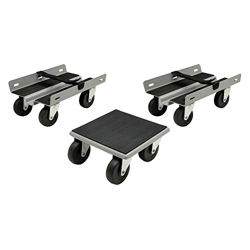 Extreme Max 5800.2009 Economy Snowmobile Dolly System - Gray - color: Gray