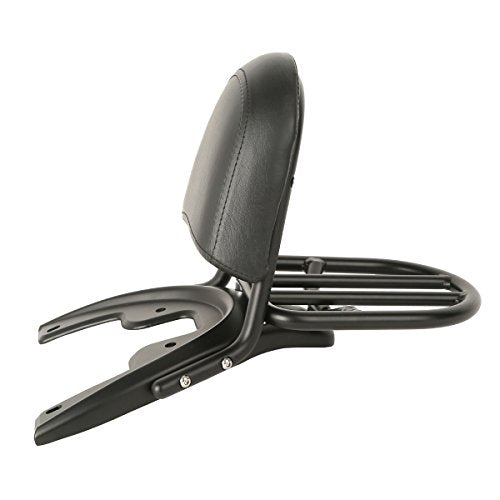 SLMOTO Sissy Bar Backrest Luggage Rack & Baseplate Fit for Harley V-Rod VRSCA 2002-2006 New - color: for Harley V-Rod
