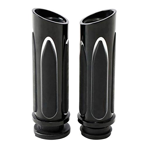 TCMT 1" 25mm Electric Handle Bar Grips Fit for Harley - color: Style D