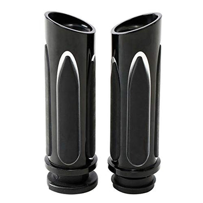 TCMT 1" 25mm Electric Handle Bar Grips Fit for Harley - color: Style D