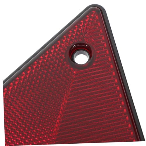 Holibanna 2pcs Reflective Triangle Warning Signs for Cars Emergency Road Reflectors Weatherproof for Roadside Assistance and Vehicle Maintenance