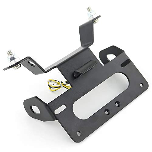 Xitomer Tail Tidy, Fender Eliminator/License Plate Holder Fit for CBR650R / CB650R 2019 2020 / CB650R Neo Sports Café 2019-2020, With LED License Plate Light, Compatible with OEM Turn Signal