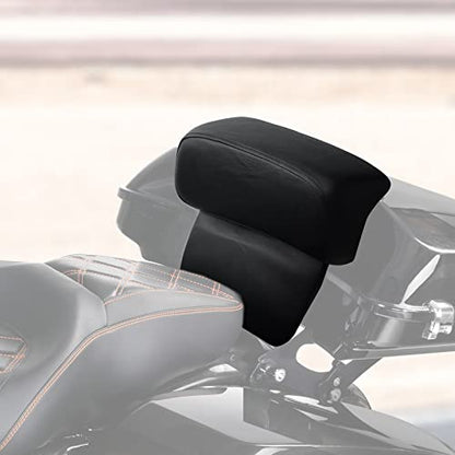 TCMT Razor Chopped Trunk Backrest Pad Fits For Harley Touring 2014-2025 Road King Street Road Electra Glide Tri Glide Ultra Limited Pack - color: Style A