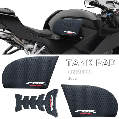 For CBR600RR CBR600 RR CBR 600RR 2022 2023 2024 Motorcycle side fuel tank pad Tank Pads Protector Stickers Decal Gas Knee Grip Traction Pad Side Sticker