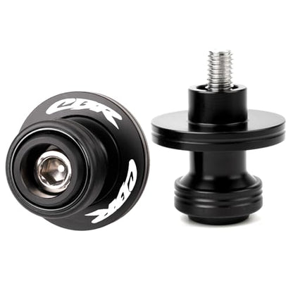 Compatible With CBR 600RR CBR 1000RR CBR1100XX CBR 125 150 250 400RR CBR450SR CBR900RR 954RR CNC Motorcycle Swingarm Spools Sliders Swing Arm Sliders (Black) - color: Black