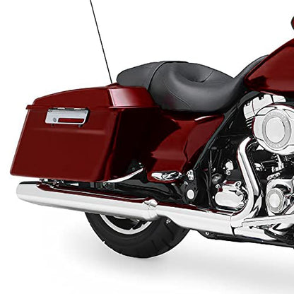 XMT-MOTO Hard Saddlebags Saddle bags Fit for Harley 1994-2013 Touring models road glide road king ultra street glide electra glide and 1984-2017 Softail models Red