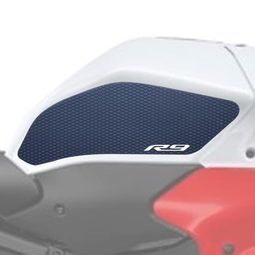 2025 New For YAMAHA YZF-R9 YZF R9 2026 Side Fuel Tank pad Tank Pads Protector Stickers Knee Grip Traction Pad （black）