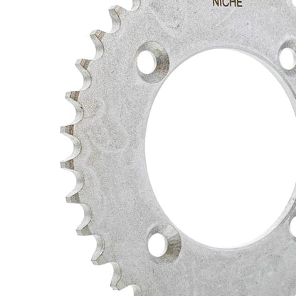NICHE Drive Sprocket Chain Combo for Honda XR70R Front 15 Rear 36 Tooth 420HZ Standard 86 Links - size: Standard Chain