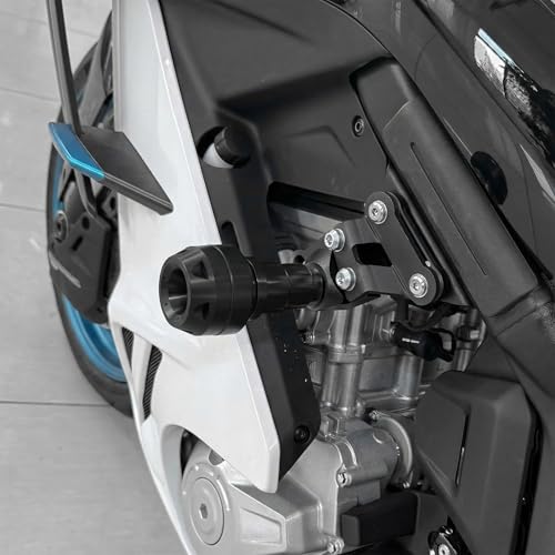 MFGZD for 675SR Motorcycle Frame Sliders Crash Protector Compatible with CFMOTO 675SS 675SR-R 675SR 675NK 675SRR Frame Sliders Engine Guard Bar Crash Protector - size: For 675SR