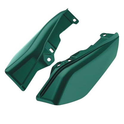 Mid Frame Air Deflectors Heat Shield Fit for Harley Touring 2009-2026 Alpine Green - color: Alpine Green