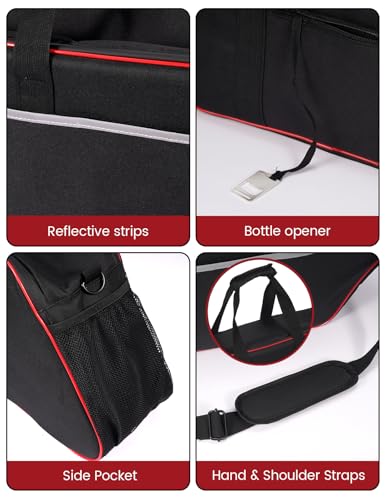 Motorcycle Cooler Bag is Designed to Fit Models from Harley-Davidson and Indian with Side Trunks. It is Crafted from Premium Fabrics and Features Waterproof Technology.