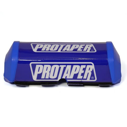Motorcycle Handlebar Pad Triange Universal Powerspor Chest Sponge Pad for ATVs Dirt Pit Bike Compatible with Motorcross UTV (Blue White)