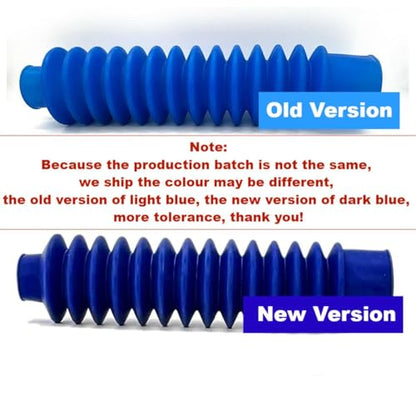 Motorcycle Front Fork Shock Boot Damper Dust Cover Compatible with Honda ATC 200X 1983-1987
