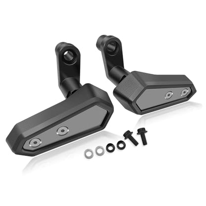 For NINJA500 Z500 SE ninja 500 z500 se 2024 2025 2026 accessories engine anti-fall protection cover motorcycle body anti-fall block side cover protection frame slider impact engine drop pad (Titanium) - color: Titanium