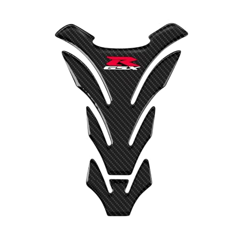 for GSXR Motorcycle Tank Pad Gas Tank Protector Compatible with Suzuki GSX-R GSXR600 GSXR750 GSXR1000 3D Anti Slip Tank Pad Stickers Gas Oil Fuel Tank Pad Protectors - size: For GSXR-2