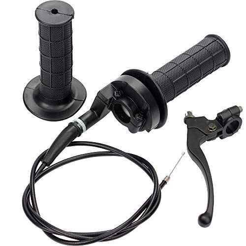 22mm Mini Bike Throttle Cable,50 90 110 125cc ATV Quad Pit Bike Dirt Bike Baja Doodlebug Mini Bike Twist Throttle Accelerator Handle Grips