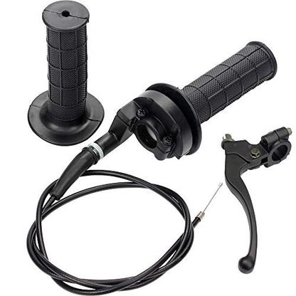 22mm Mini Bike Throttle Cable,50 90 110 125cc ATV Quad Pit Bike Dirt Bike Baja Doodlebug Mini Bike Twist Throttle Accelerator Handle Grips