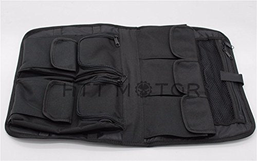 LA03- Tour Pack Lid Organizer Black Compatible with Harley Davidson All - size: Tour Pak Bag