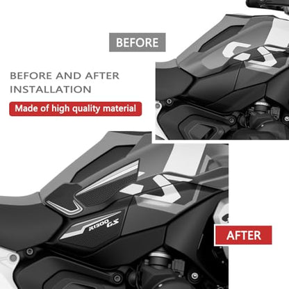 for 2025 R1300GS r1300gs Modified Motorcycle Parts: Fuel Tank Sticker Protective Sticker Set, Anti-Slip Fuel Tank Side Pad 2023 2024 2025