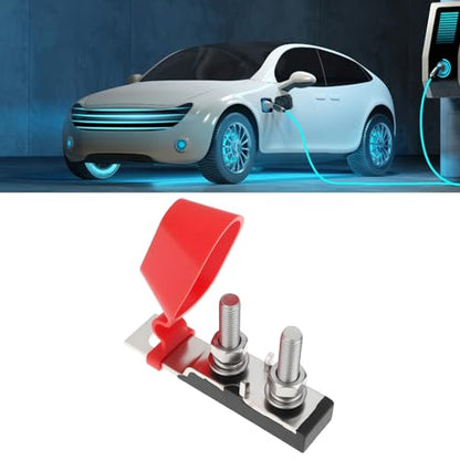 SING F LTD M8 Double Bolt Fuse Holder Dual Terminal Fuse Block 88x20x27mm for Electric Cars