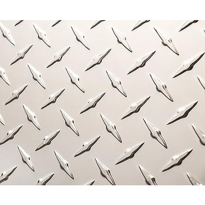 Extreme Max 3005.5266 Hinged Aluminum Trailer Door Slider Plate - 42" - size: 42" x 12"