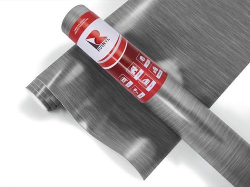 3M 2080 Series BR230 Brushed Titanium Dual Cast 3D Embossed Grained Vinyl Car Wrapping Film - 1ft x 1ft - 1sq ft - Vehicle Sheet Roll - color: Brushed Titanium - 2080 BR230, size: 1ft x 1ft