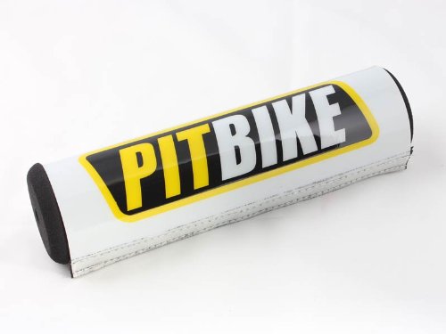 QQ Studio Designer OEM Pit Bike Professional Handlebar Protector Pad for ATV BMX Dirt Bikes Motorcycles 7.9" - color: White