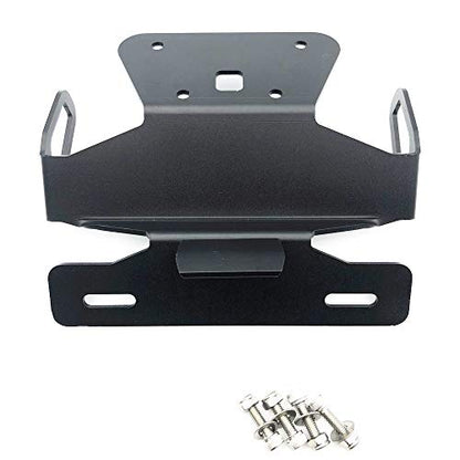 Fit For Kawasaki Ninja 300 250 Z250 Z300 Rear Tail Tidy License Plate Holder Lights Fender Eliminator Bracket 2013 2014 2015 2016 2017 2018 With LED Tail Light Compatible OEM Turn Signal