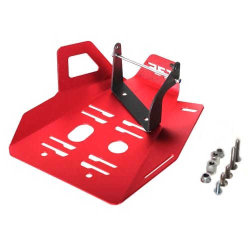 Front Skid Plate Lower Engine Bash Cover Guard For CRF110F 2013-2024 (RED) - color: RED