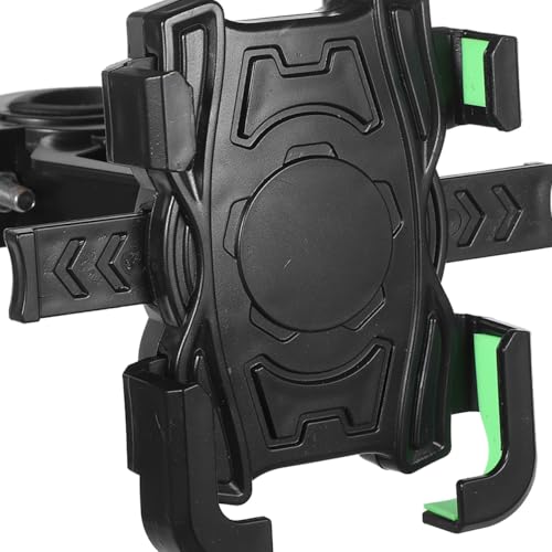 Waterproof Bike Handlebar Phone Holder with Umbrella for Motorcycles and Bicycles Compact Stable Clamp for Navigation and Outdoor Riding