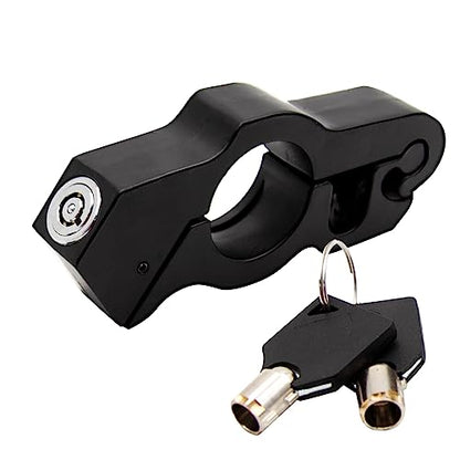 Motorcycle Throttle Lock Anti Theft Motorcycle Handlebar Lock Universal Heavy Duty Motorcycle Grip Handlebar Lock for Motorbike Scooter ATVs Sports Bikes Mopeds(Black)