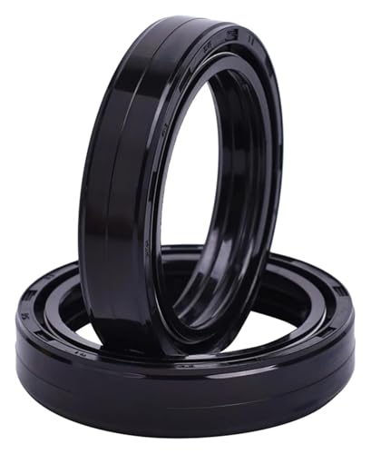 33x45x11 Motorcycle Absorber Front Fork Damper Oil Seal 33 45 Powder Seal Cover Shock Absorber(2pcs Oil Seal) - size: 2pcs oil seal