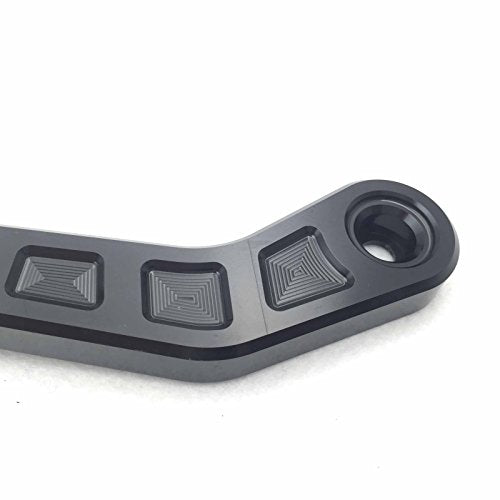 XKH- Motorcycle Adjustable Length Angle Black CNC 7/8" (22mm) Protector Proguard Pro Brake Clutch Levers Protect Guard Compatible with GSX GSXR RM DR Ninja ZX ZZR KTM SXR