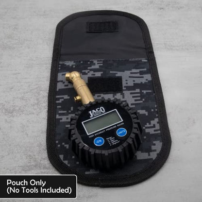 JACO Utility Tool Pouch | Multi-Purpose Storage Pouch for Tire Gauges, Tools, & Accessories (Digital Camo) - size: Small (Pack of 2)