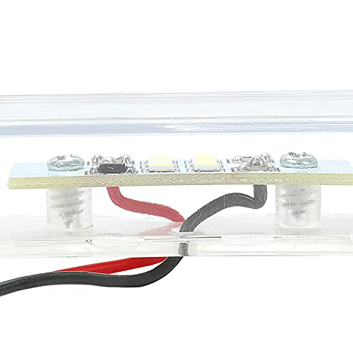 KUAFU Universal License Plate LED Light For Roll Pan Bumper New
