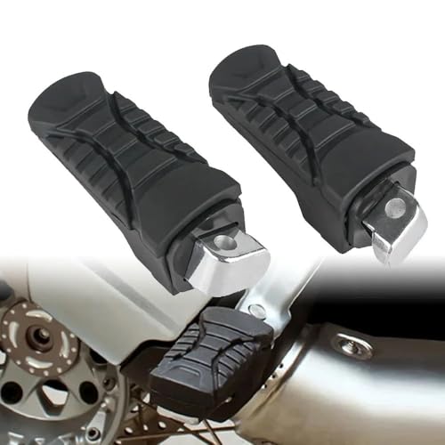 Motorcycle Footrest Rear Passenger Footpeg Rubber Cover Aluminum Foot Peg For BMW R1200GS ADV LC R1250GS Adventure 18-23(Bracket Only) - color: Bracket Only