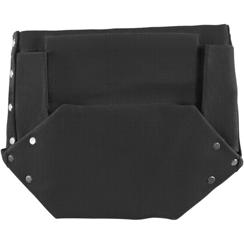 5x10x9in Tool Bag for Bolt and Tool Storage, Flame Resistant Canvas Bag Tool Pouch with Double Reinforced Bottom, Fit Work Belts up to 3in