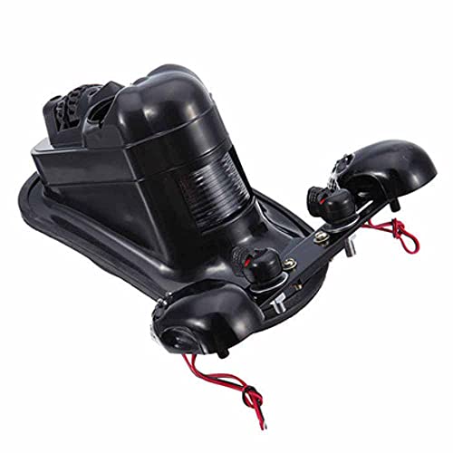 Motorcycle Skull Tail Light Integrated Turn Signal Skull Shape Black Casing Amber LED Brake Taillight Led Lights Fit for Har-ley - color: Black 4