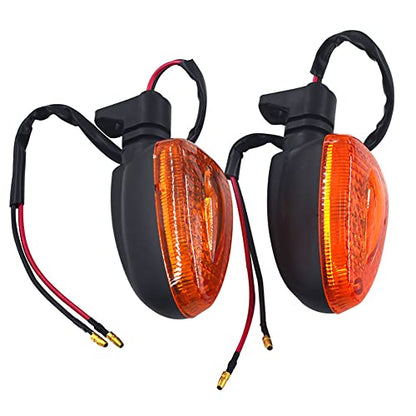 Road Passion 2 pcs Universal Motorcycle Rear Turn Signal Indicator Light Replacement for BMW K1200R SPORT 2007-2008/ K1200S 2005-2008/ K1300R 2009-2014/ K1300S 2009-2014