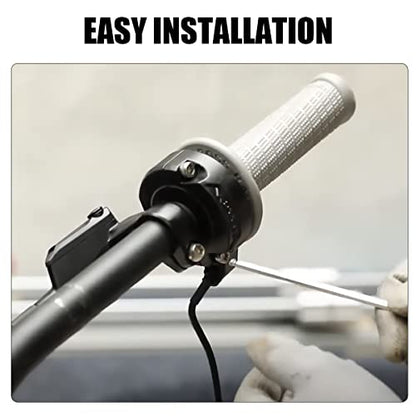 OEM Electronic Throttle Grips Handlebar for Sur Ron LBX/S Segway X160 X260, High-Precision Original SurronThrottle Grip with Cable, Motorbike Accelerator for Surron Throttle Replacement