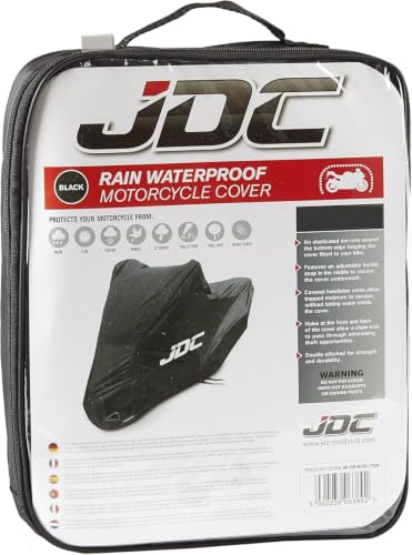 JDC Motorcycle Cover Waterproof - Black - RAIN - XL Low - size: XL Low