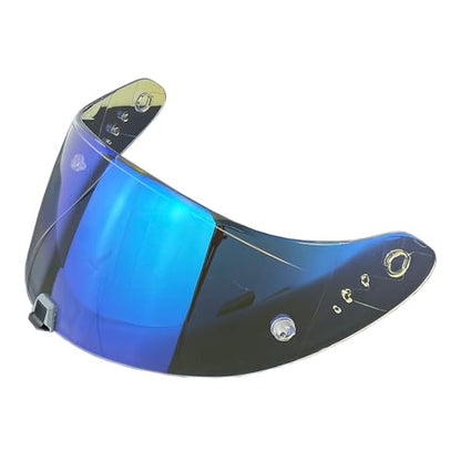 R1 Air Helmet Visor Replacement,Tinted Motorcycle Helmet Face shield Windshield lens for R1,R1 Air,R1 EVO,T520,ST1400,391 (Revo Clear Blue) - color: Revo Clear Blue